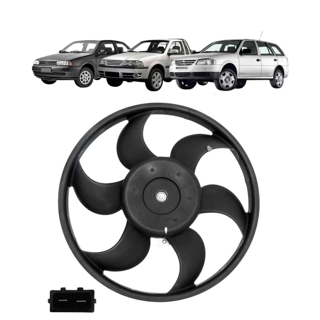 Ventoinha Radiador VW Gol Parati Saveiro Sem Ar 1995/2008