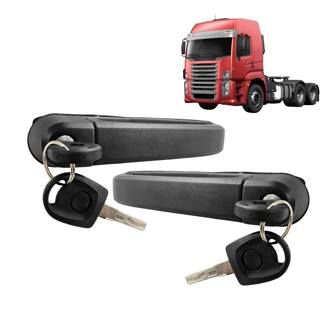 Par Maçaneta Externa Para VW Robust Após 18 Com Chaves