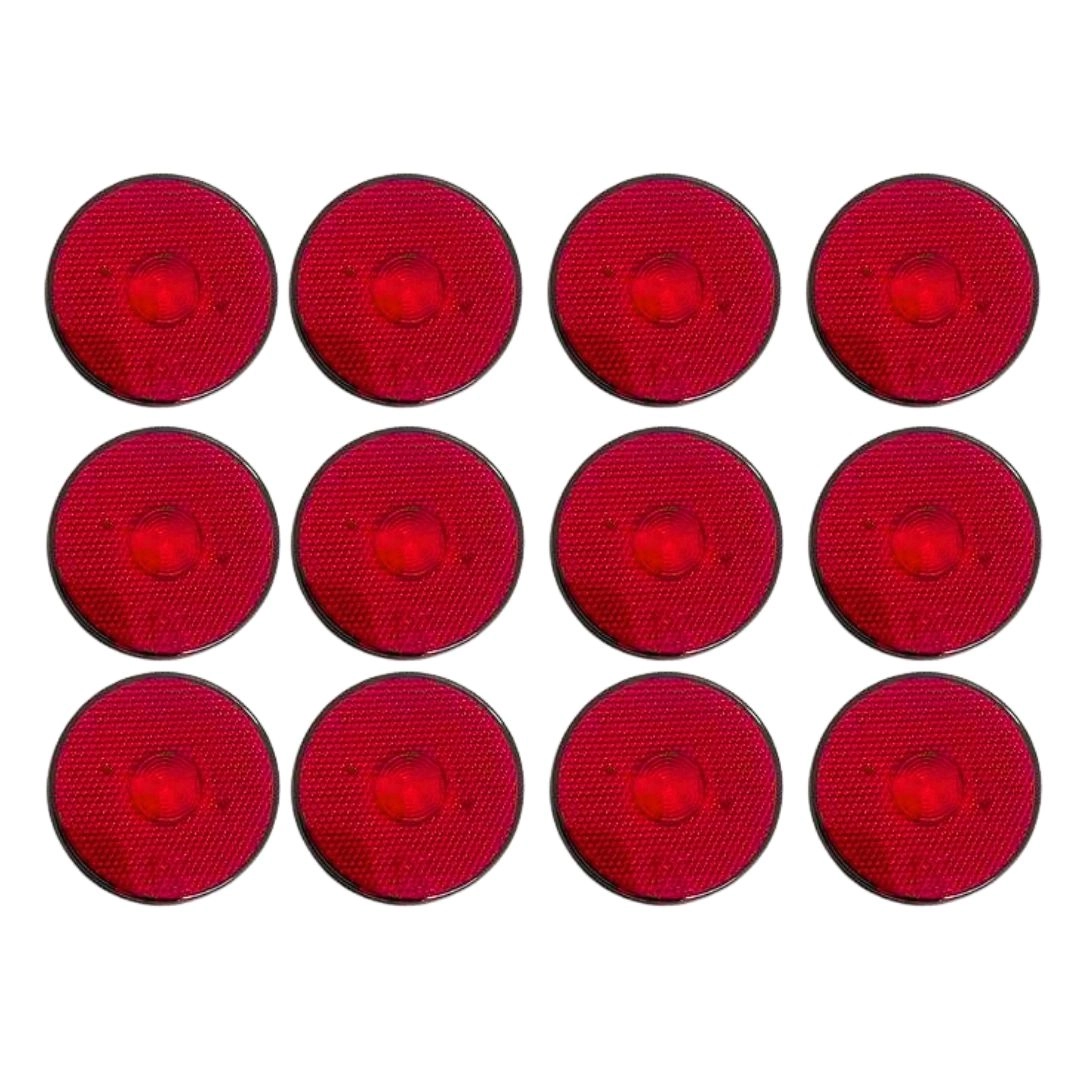 Kit 12 Lanternas Lateral Led Caminhão Carreta Sem Suporte Vermelha P Kit 12 Lanternas Lateral Led Caminhão Carreta Sem Suporte Vermelha P