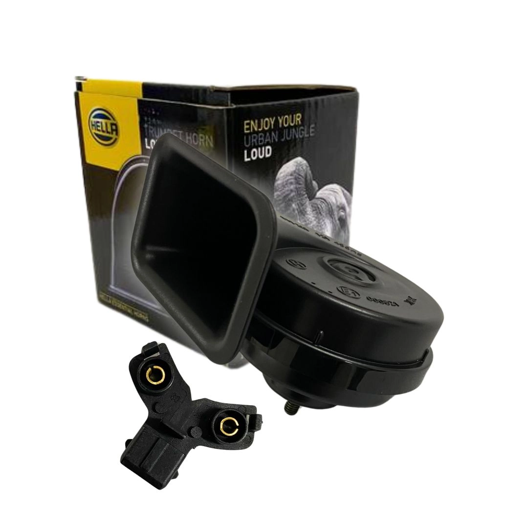 Buzina Caracol Para Gm Blazer 2.4 2.8 Celta Classic 1.0 Corsa 1.0 1.6 1.8 S10 2.4 Prisma 1.4 Hella