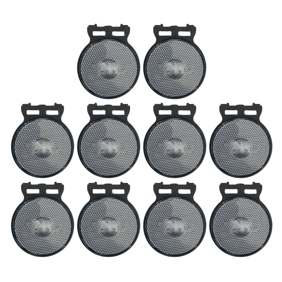 Kit 10 Lanternas Lateral Led Caminhão Carreta Com Suporte Cristal P Kit 10 Lanternas Lateral Led Caminhão Carreta Com Suporte Cristal P