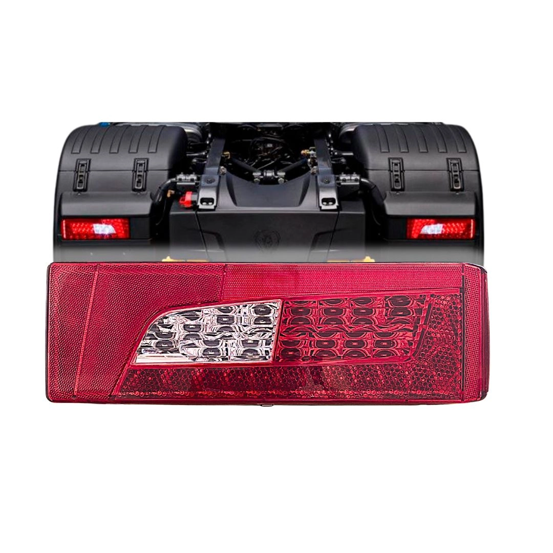 Lanterna Traseira Para Caminhão Scania S5 S6 Serie 5 Série 6 PGR Streamline Lado Direito 2241858 2241860