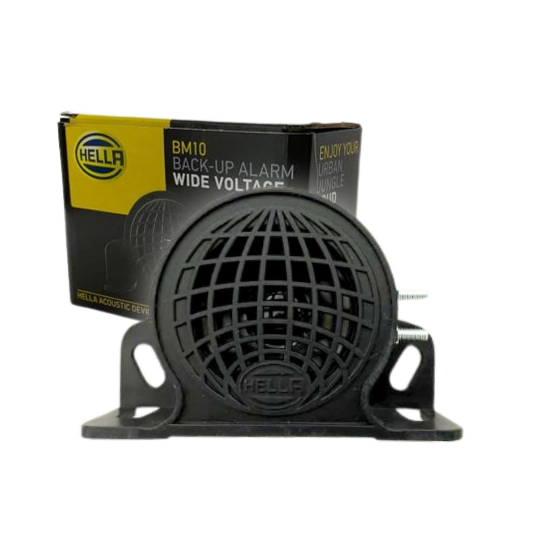 Sirene Alarme Marcha Ré Universal Bivolt Original Hella