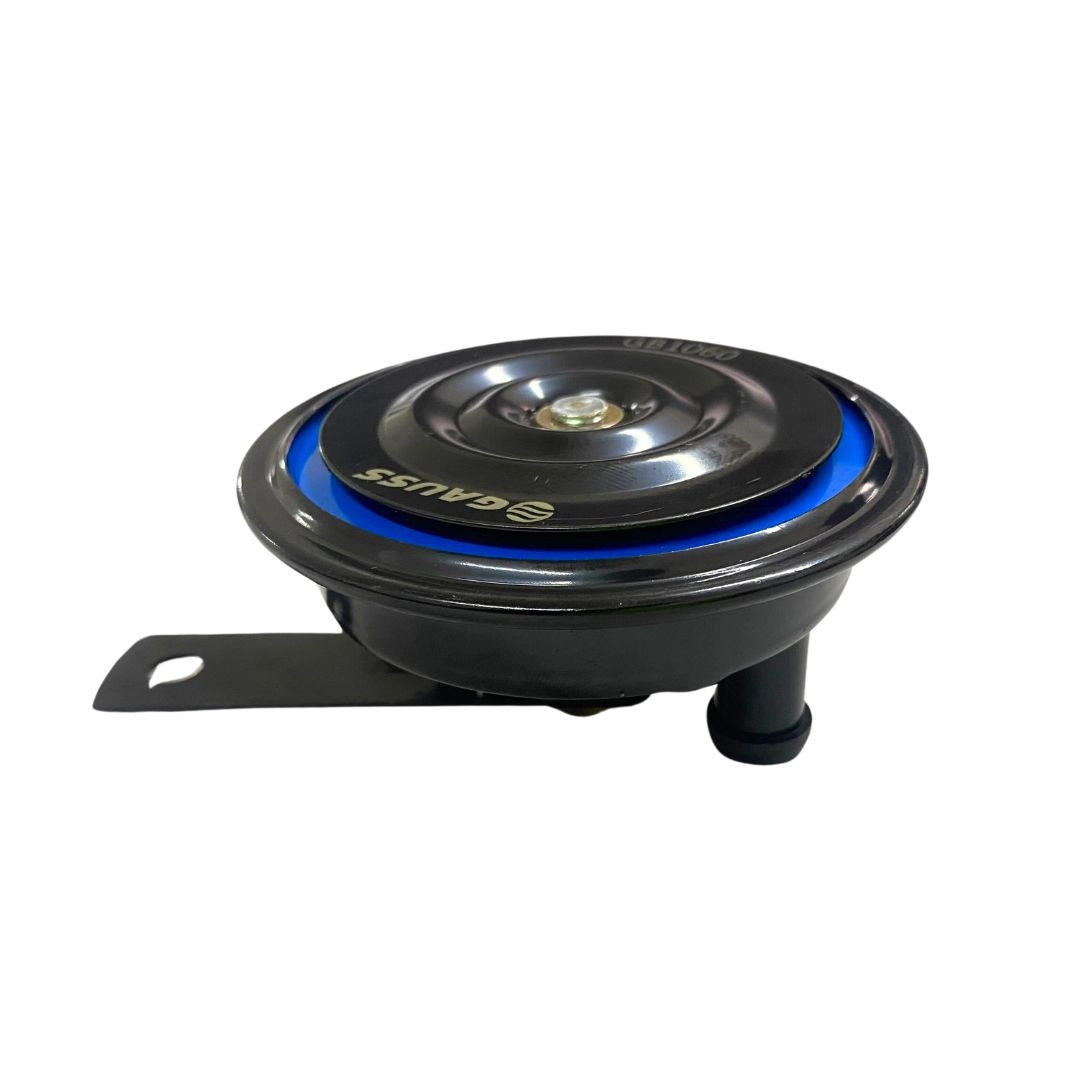 Buzina Disco Par 12V Universal Gauss Grave Agudo 2 Tons 92mm