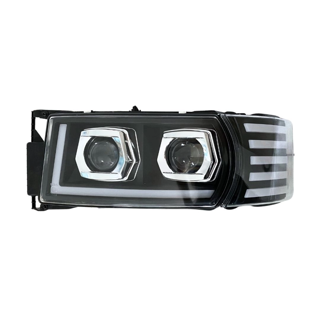 Farol Lanterna Pisca Seta Para Caminhão Scania S5 P G R Full Led Lado Esquerdo
