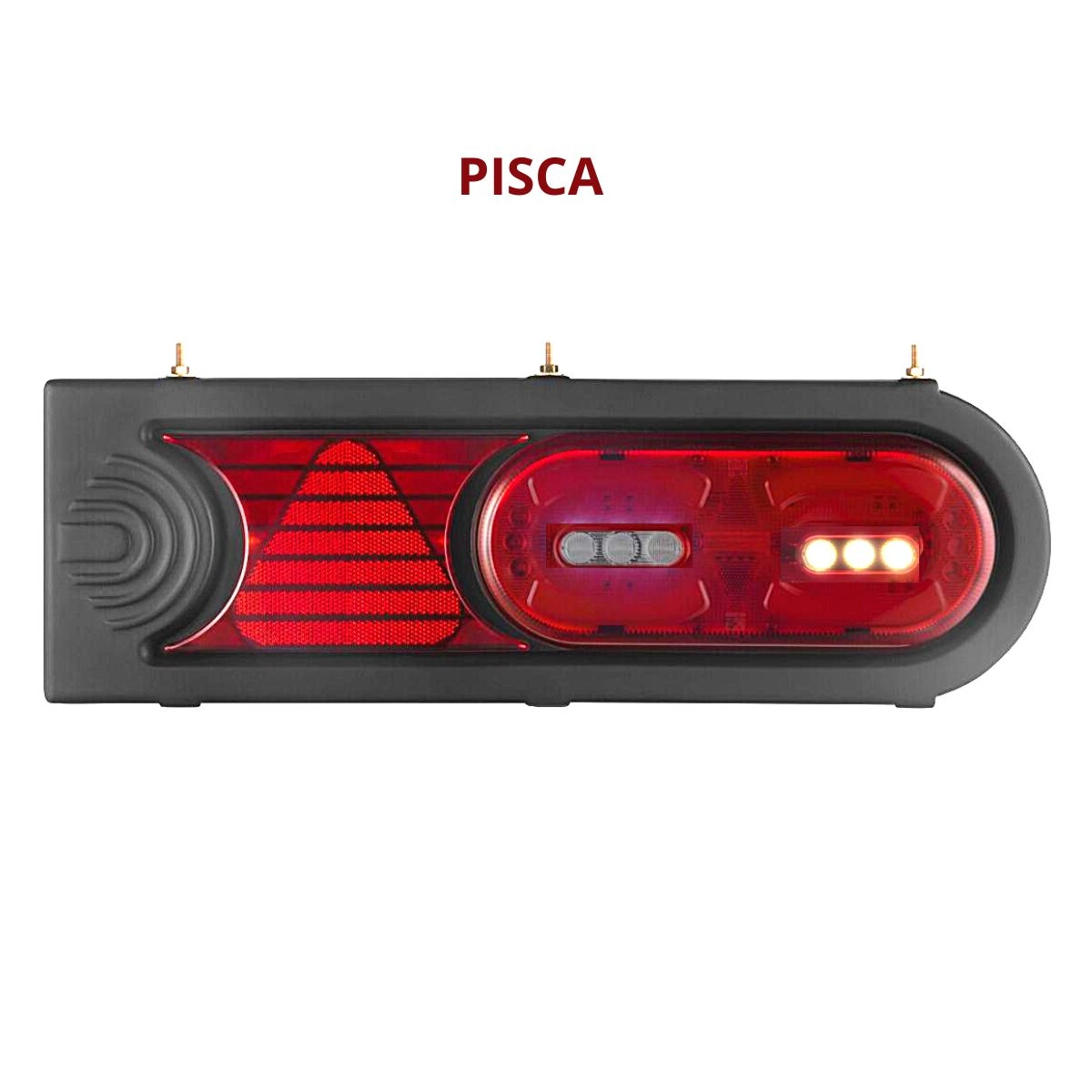 Lanterna Traseira Caminhão Carreta Randon Modulo 24V LED IVA Lanterna Traseira Caminhão Carreta Randon Modulo 24V LED IVA