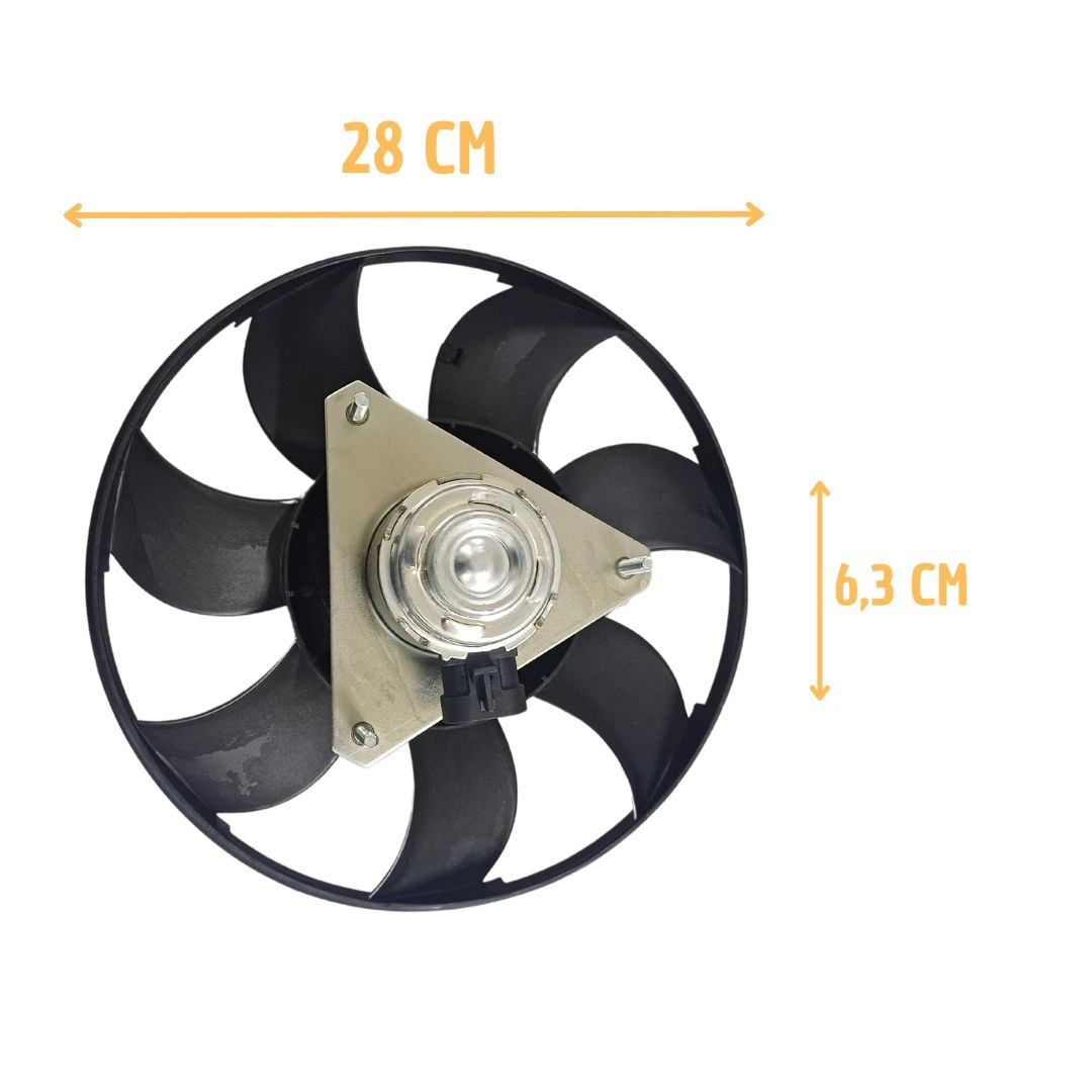 Ventoinha Radiador Para Fiesta EcoSport 1.0/1.6 2002 2008 Ventoinha Radiador Para Fiesta EcoSport 1.0/1.6 2002 2008