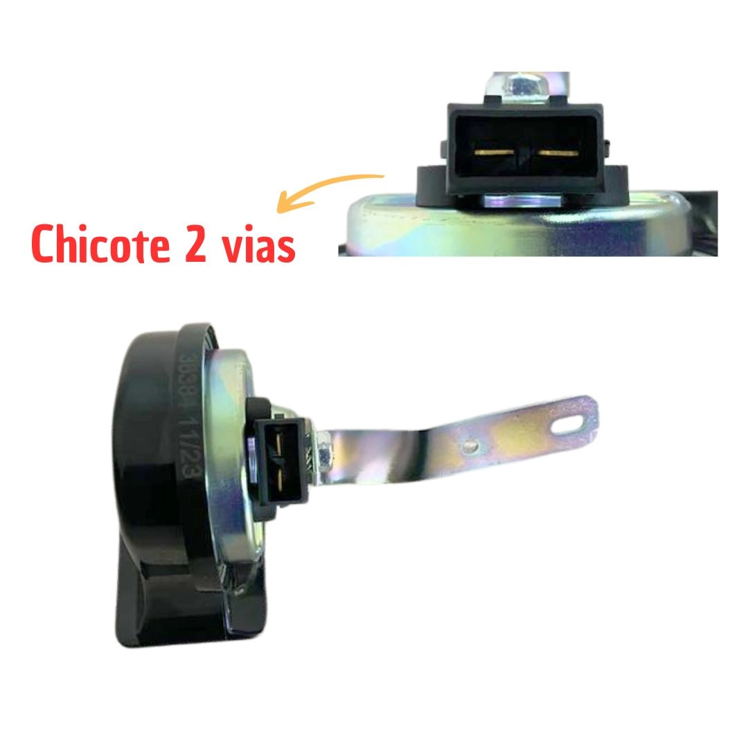 Buzina Tipo Caracol Específica VW Gol Saveiro G5 G6 Vetor Buzina Tipo Caracol Específica VW Gol Saveiro G5 G6 Vetor