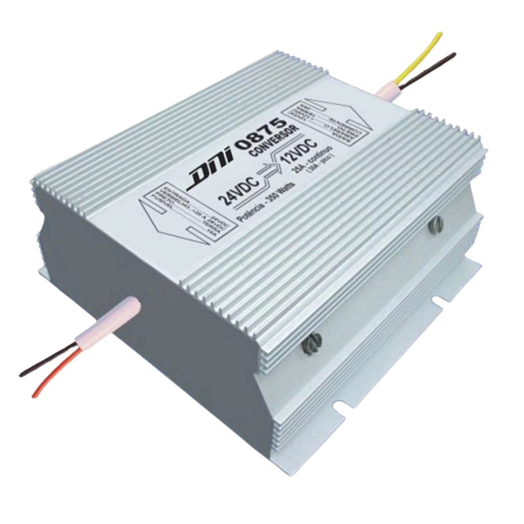 Conversor Redutor de Tensão de 24V para 12V 350W Inversor Conversor Redutor de Tensão de 24V para 12V 350W Inversor