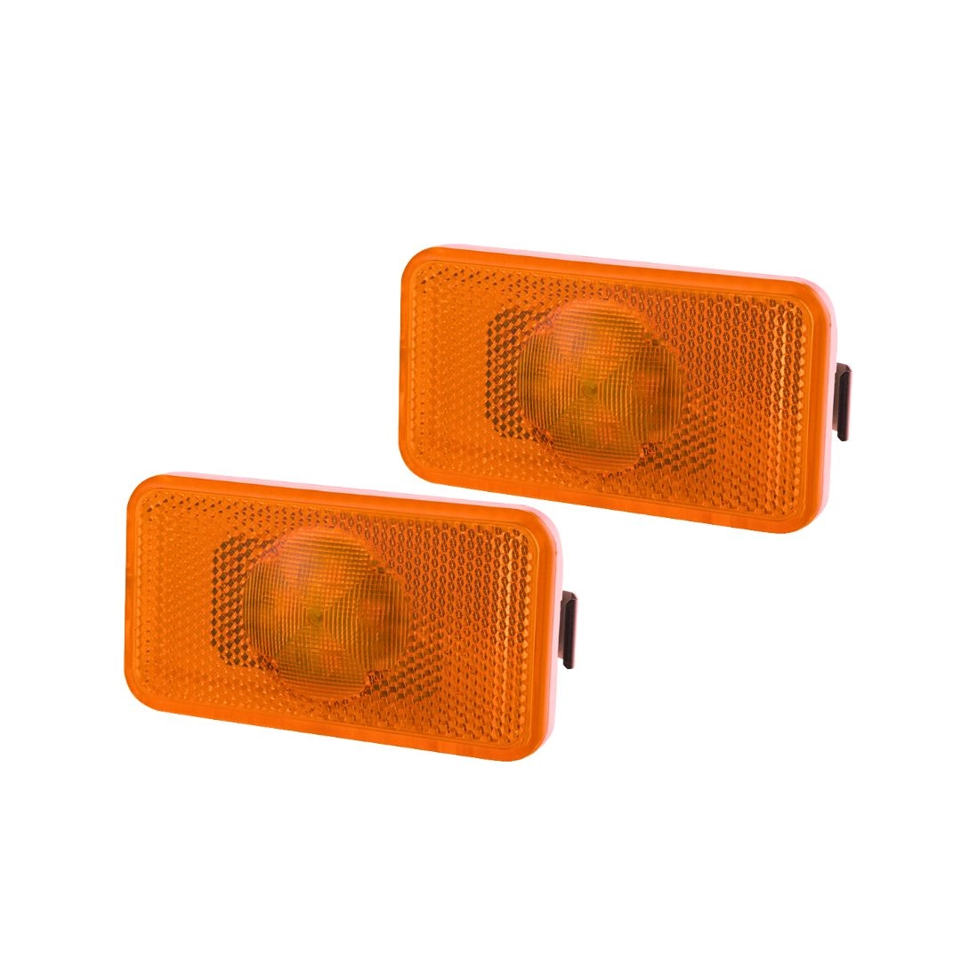 Par Lanterna Lateral Delimitadora Led Para Volvo FH 13