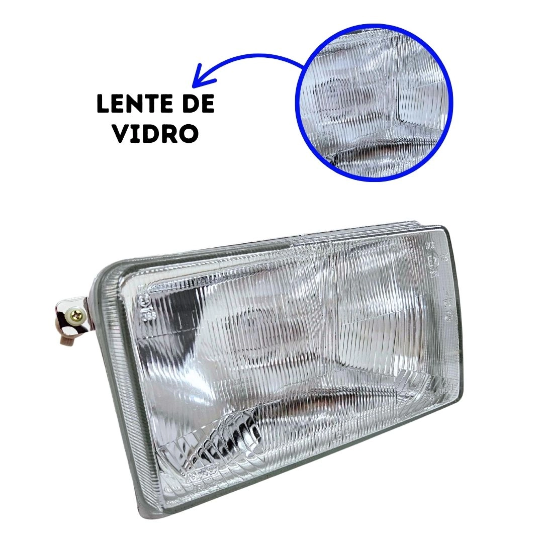 Par Farol Para Santana Quantum 1985 a 1990 Vidro LD LE