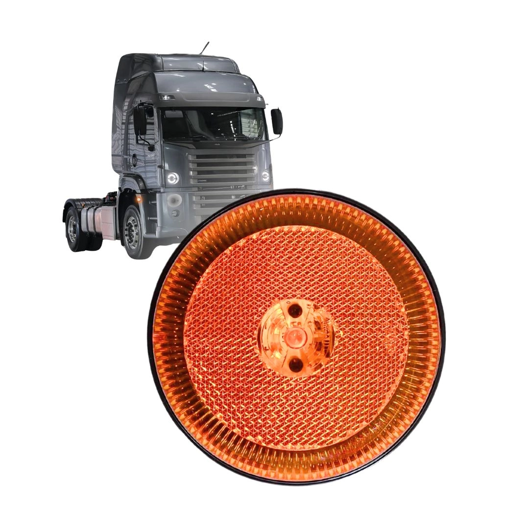 Lanterna Lateral LED Amarela VW Constellation Após 2012