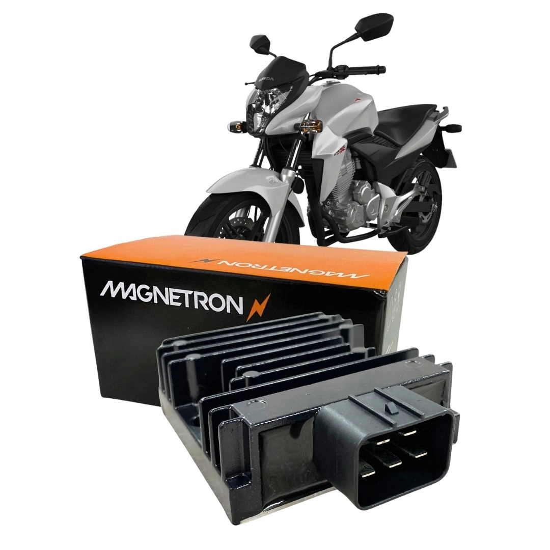 Regulador Retificador 5 Vias Para Honda CB 300R ABS XRE 300 90274120 Magnetron Regulador Retificador 5 Vias Para Honda CB 300R ABS XRE 300 90274120 Magnetron