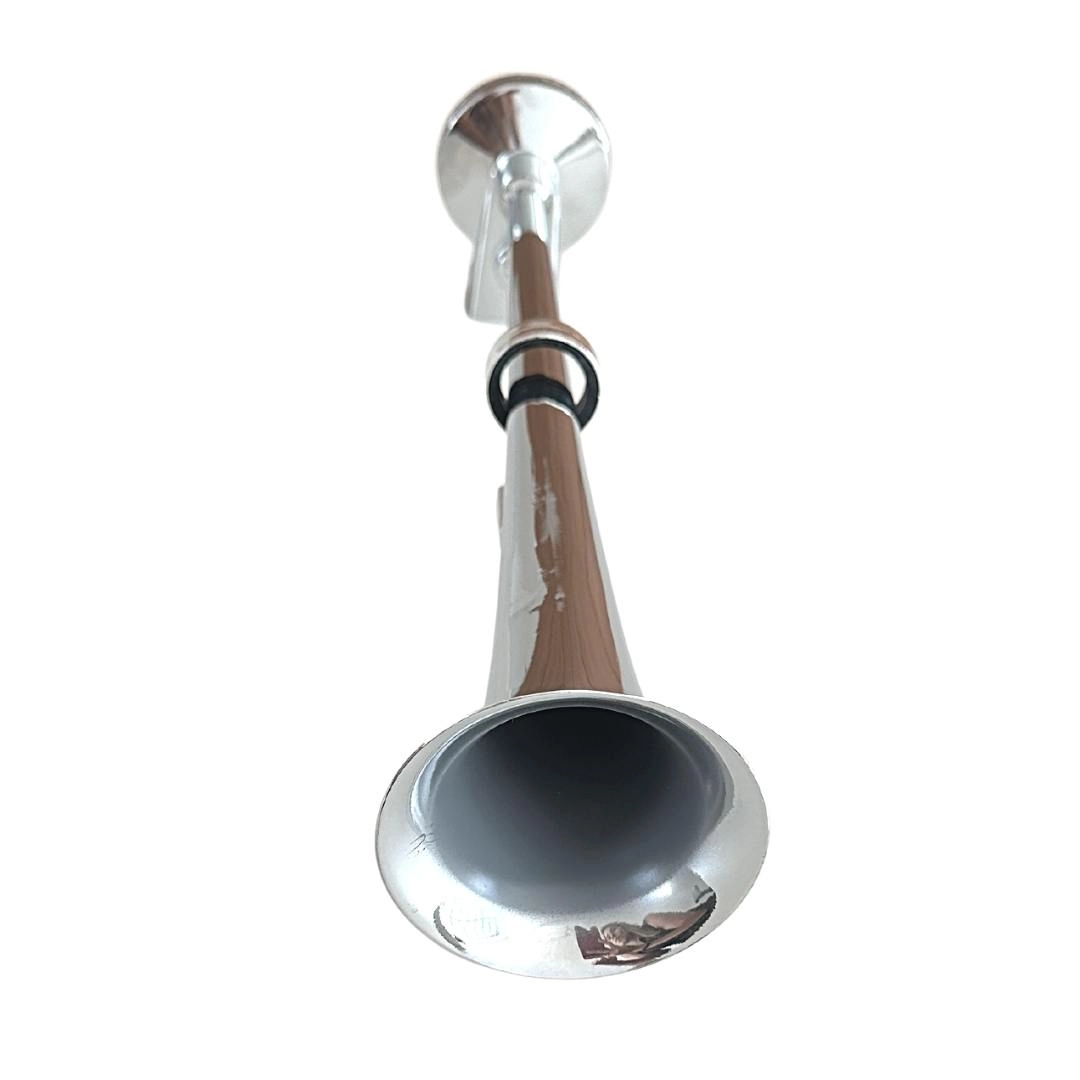 Buzina Caminhão Marítima Navio Cromada 45cm 12V C/Compressor Buzina Caminhão Marítima Navio Cromada 45cm 12V C/Compressor