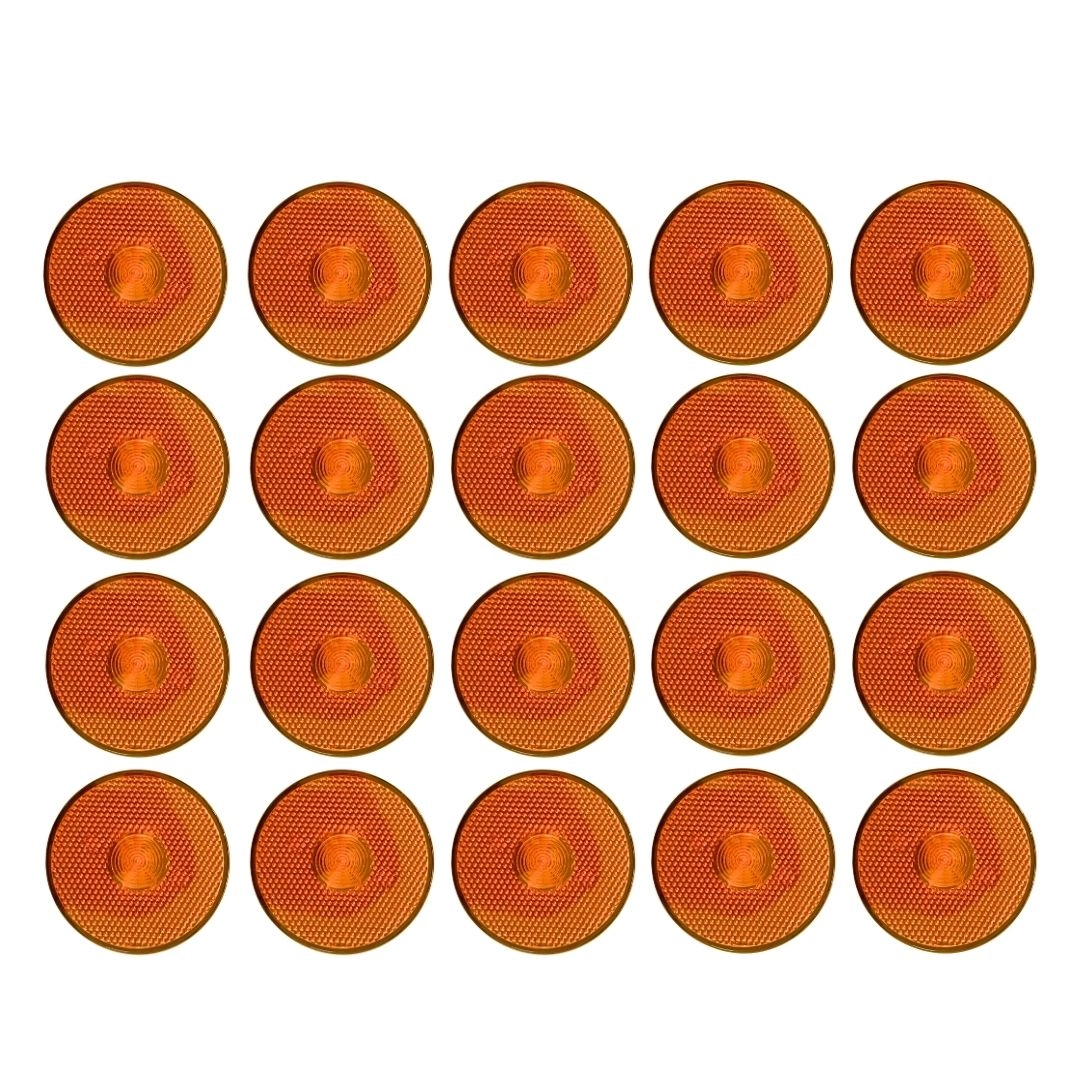 Kit 20 Lanternas Lateral Led Caminhão Carreta Sem Suporte Amarela G Kit 20 Lanternas Lateral Led Caminhão Carreta Sem Suporte Amarela G