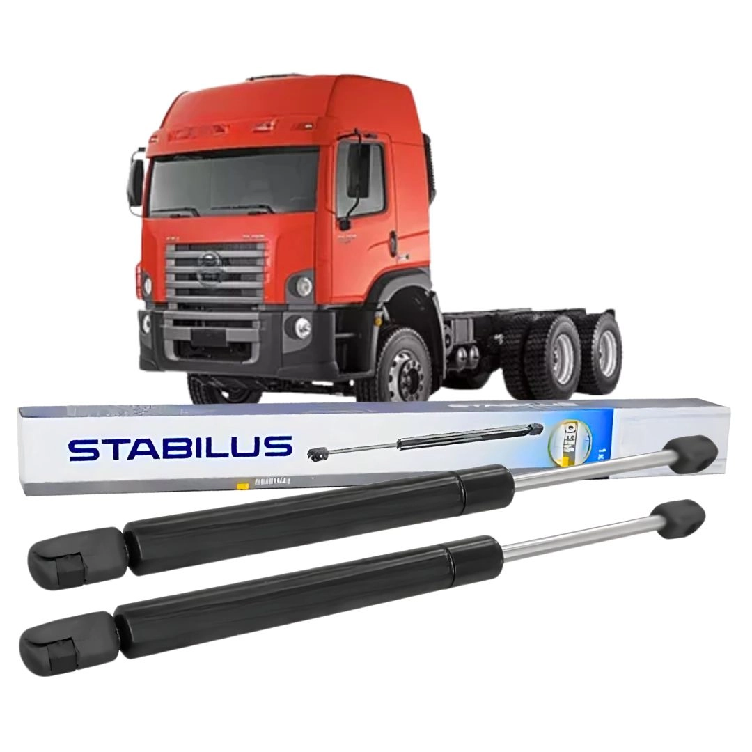 Par Amortecedor Gás Grade Frontal Capô Para VW Constellation