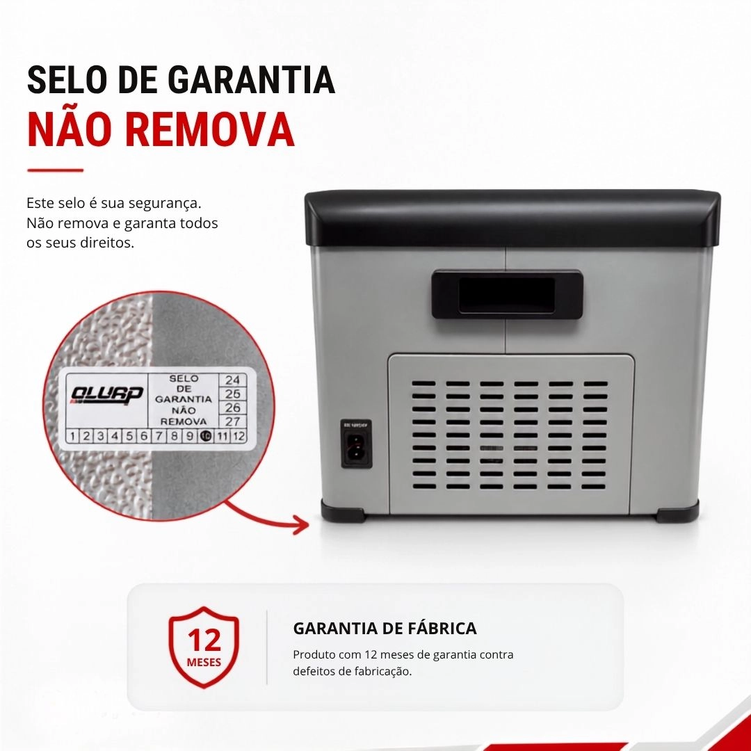 Geladeira Portátil 40 Litros 12V/24V 110v/220v Caminhão Ônibus Van Camping Barco Lancha Pesca Geladeira Portátil 40 Litros 12V/24V 110v/220v Caminhão Ônibus Van Camping Barco Lancha Pesca