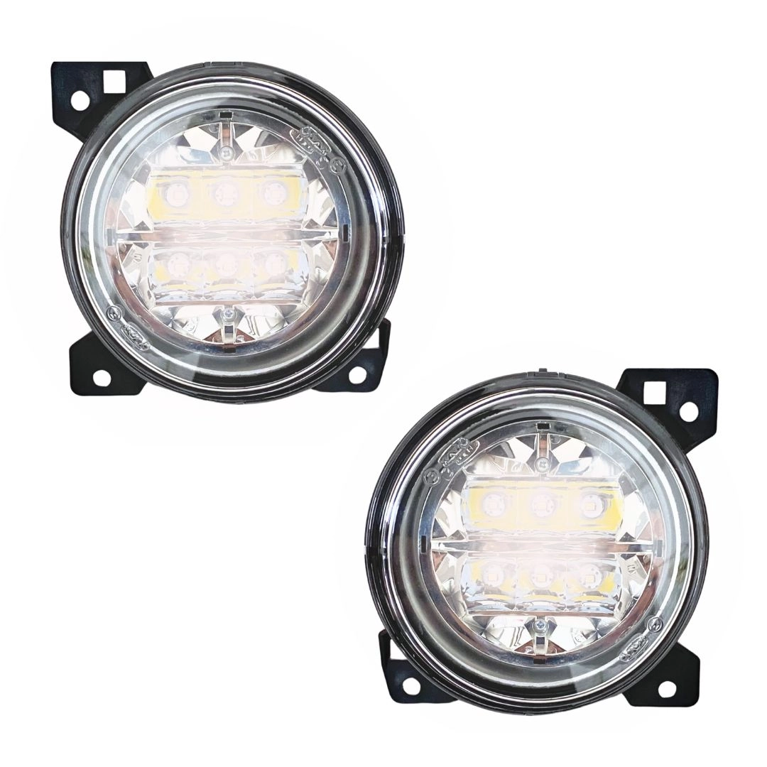 Kit Farol Auxiliar Milha Neblina ParaScania S5 LED Kit Farol Auxiliar Milha Neblina ParaScania S5 LED