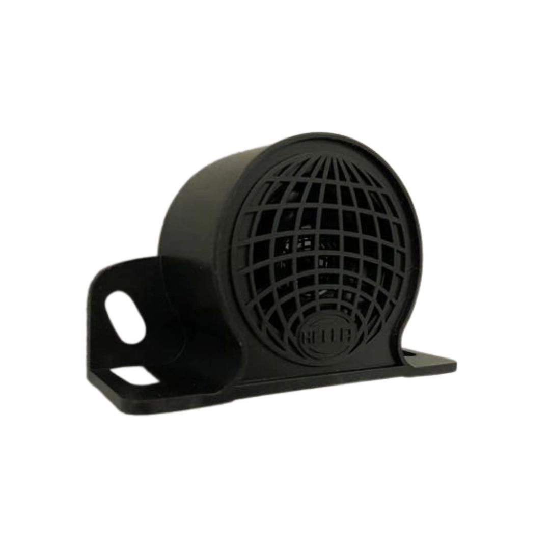 Sirene Alarme Marcha Ré Universal Multivolt 9v a 48v Sirene Ré Original Hella Caminhão Van Ônibus Trator