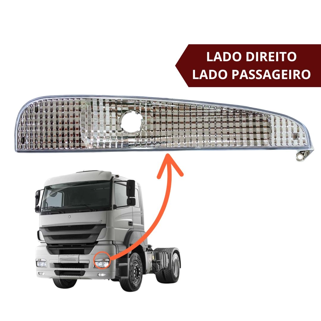 Lanterna Pisca Seta Dianteiro Para MB Axor Lado Direito Lanterna Pisca Seta Dianteiro Para MB Axor Lado Direito