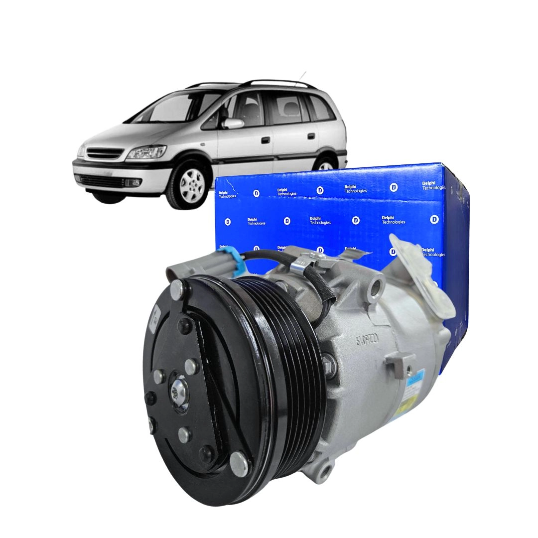Compressor Ar Para Chverolet Zafira 2.0 2003 a 2012 Delphi CS10084