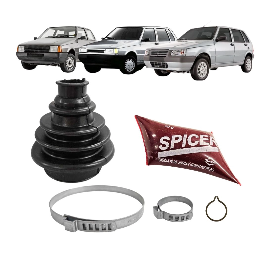 Kit Reparo Coifa Homocinetica Para Uno 1990 a 2014 Roda Kit Reparo Coifa Homocinetica Para Uno 1990 a 2014 Roda