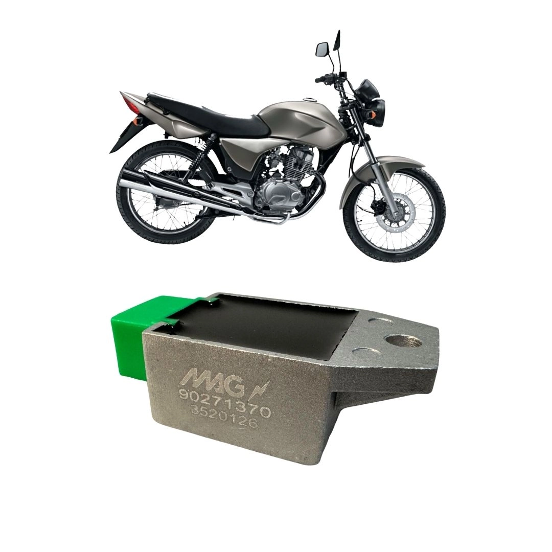 Regulador Retificador 4 Vias Para Honda Cg 150 Titan 150 Es/Esd/Ks Bros 125 Biz 100 CG 150 Magnetron 90271370 Regulador Retificador 4 Vias Para Honda Cg 150 Titan 150 Es/Esd/Ks Bros 125 Biz 100 CG 150 Magnetron 90271370