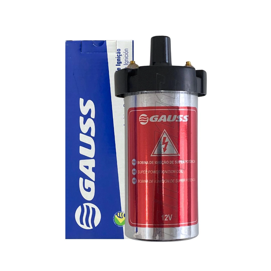 Bobina Ignição 2 Pinos Gol Saveiro AP Fusca Kombi  Pampa 