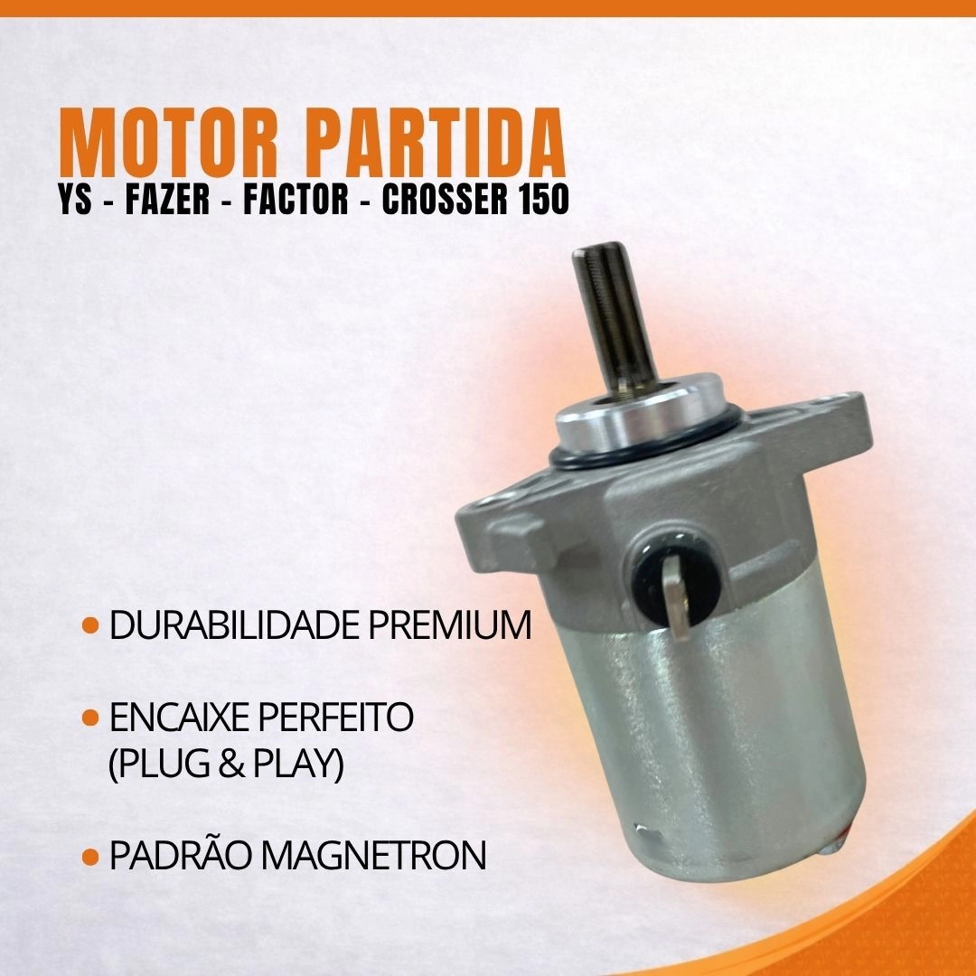  Motor de Partida Arranque 9 Dentes 12v Para Yamaha Ys Fazer Factor XTZ Crosser 150 YBR FZ15 NMAX 160 90205850 Magnetron