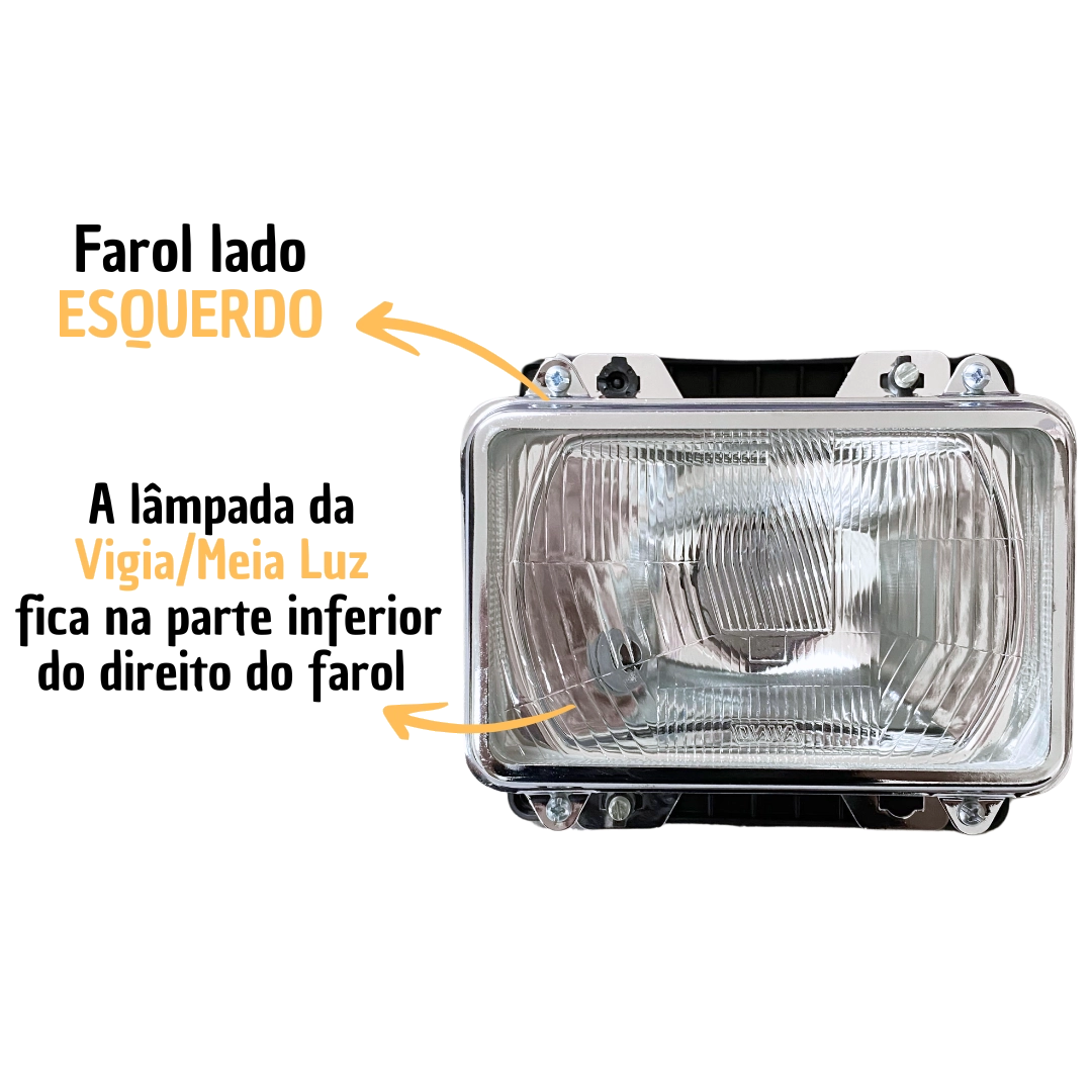 Farol Para MB Bicudo Cara Preta 1113 1313 1513 LE Nino