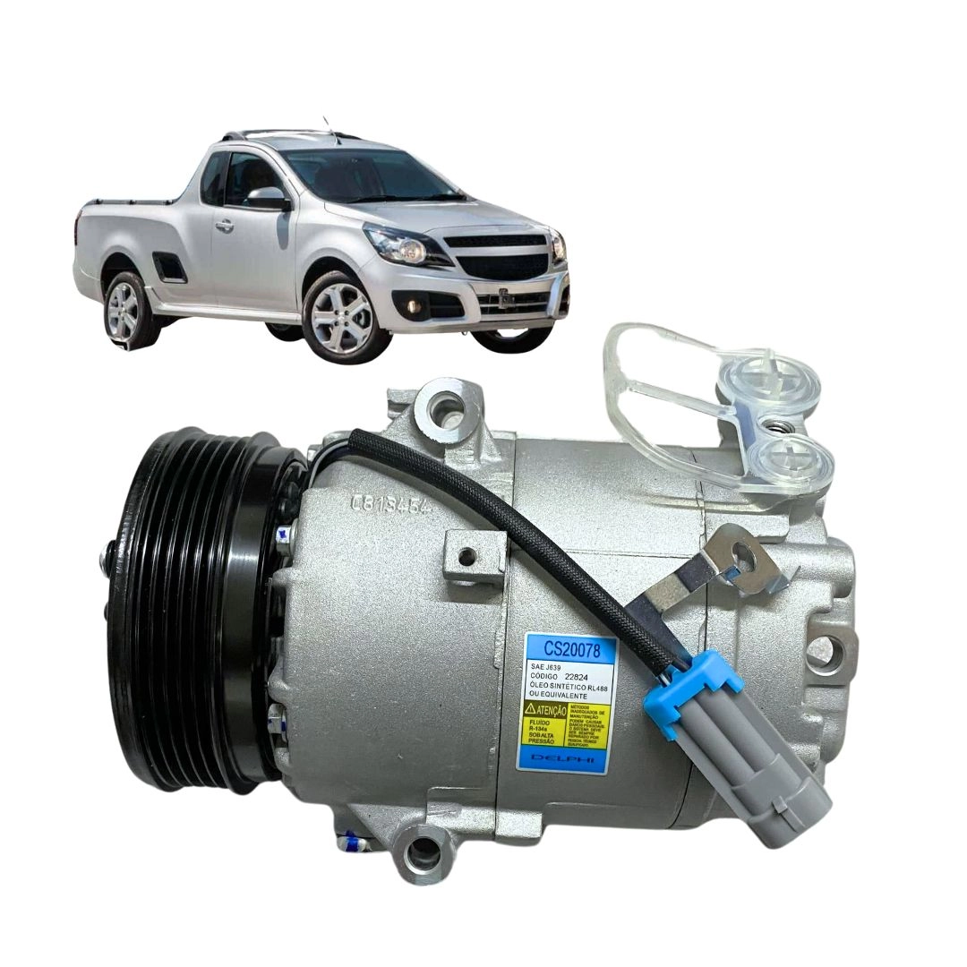 Compressor de Ar Condicionado Para Montana 1.4 2010 a 2023