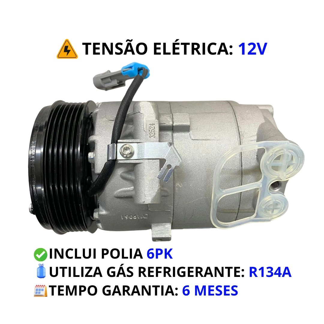 Compressor Ar Para Astra 1.8 2.0 2000 A 2011 Vectra 2.0 2.4 2005 a 2011 Delphi CS20032 Compressor Ar Para Astra 1.8 2.0 2000 A 2011 Vectra 2.0 2.4 2005 a 2011 Delphi CS20032