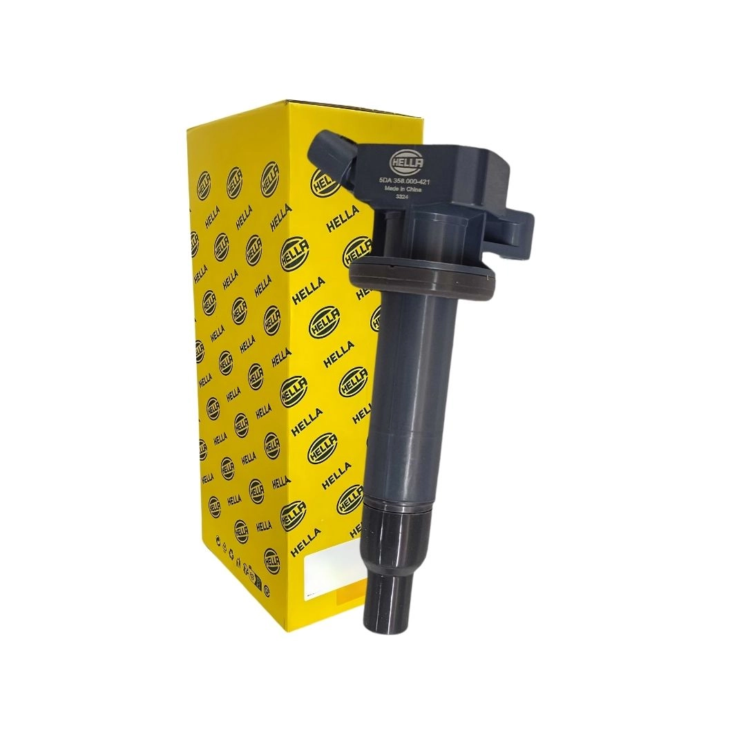 Bobina de Ignição Para Corolla 1.6 1.8 2002 a 2010 Hella