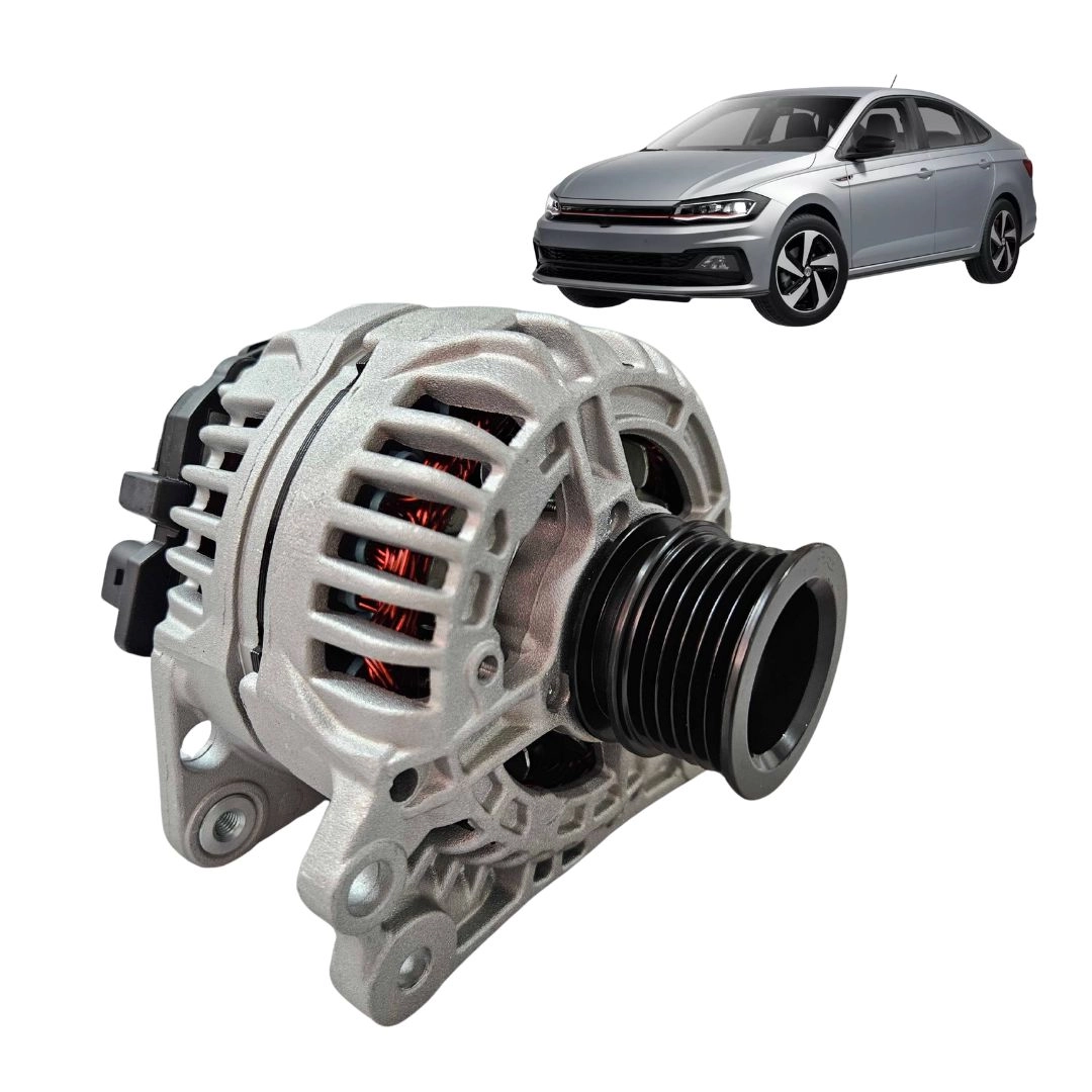Alternador 90a Para Virtus 1.0 12V 2017 a 2024 ZEN 41003