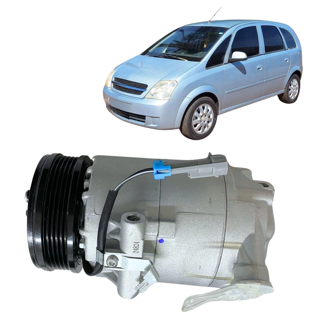 Compressor de Ar Condicionado Para Meriva 1.4 2009 a 2012