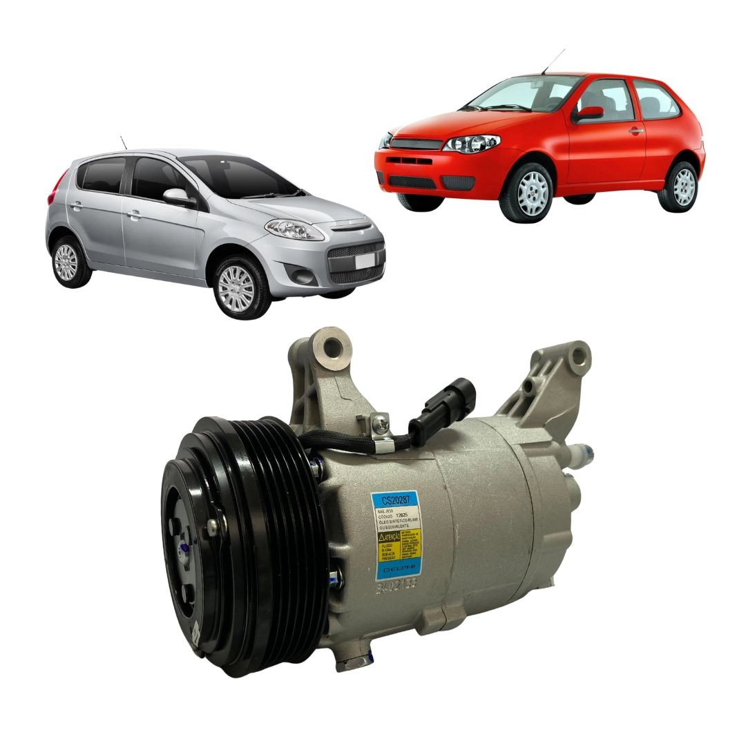 Compressor Ar Condicionado Para Fiat Palio 1.8 2013 a 2017