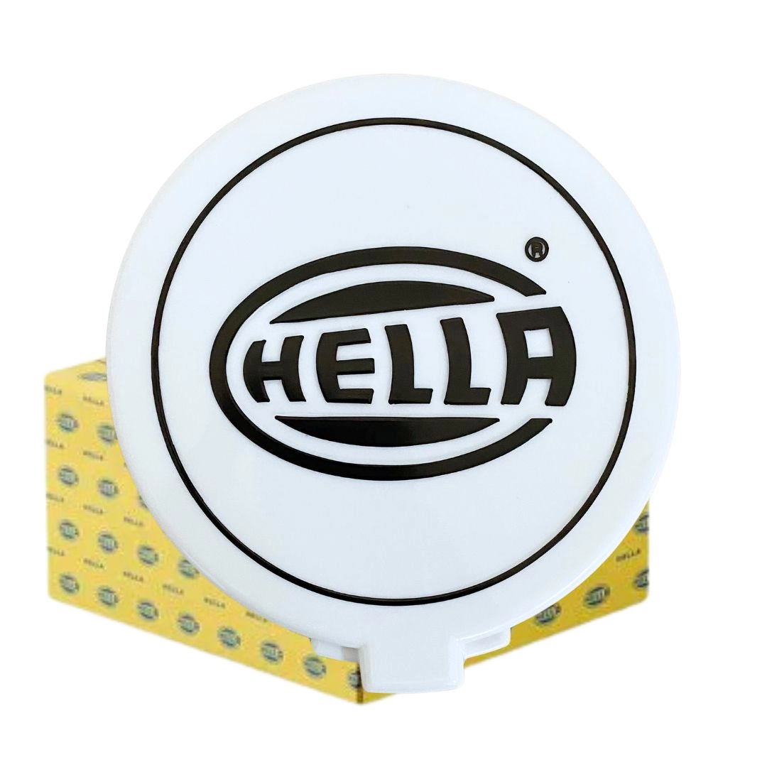 Capa Proteção Protetora Para Farol Auxiliar Milha Neblina Branco e Preto Hella Linha 500