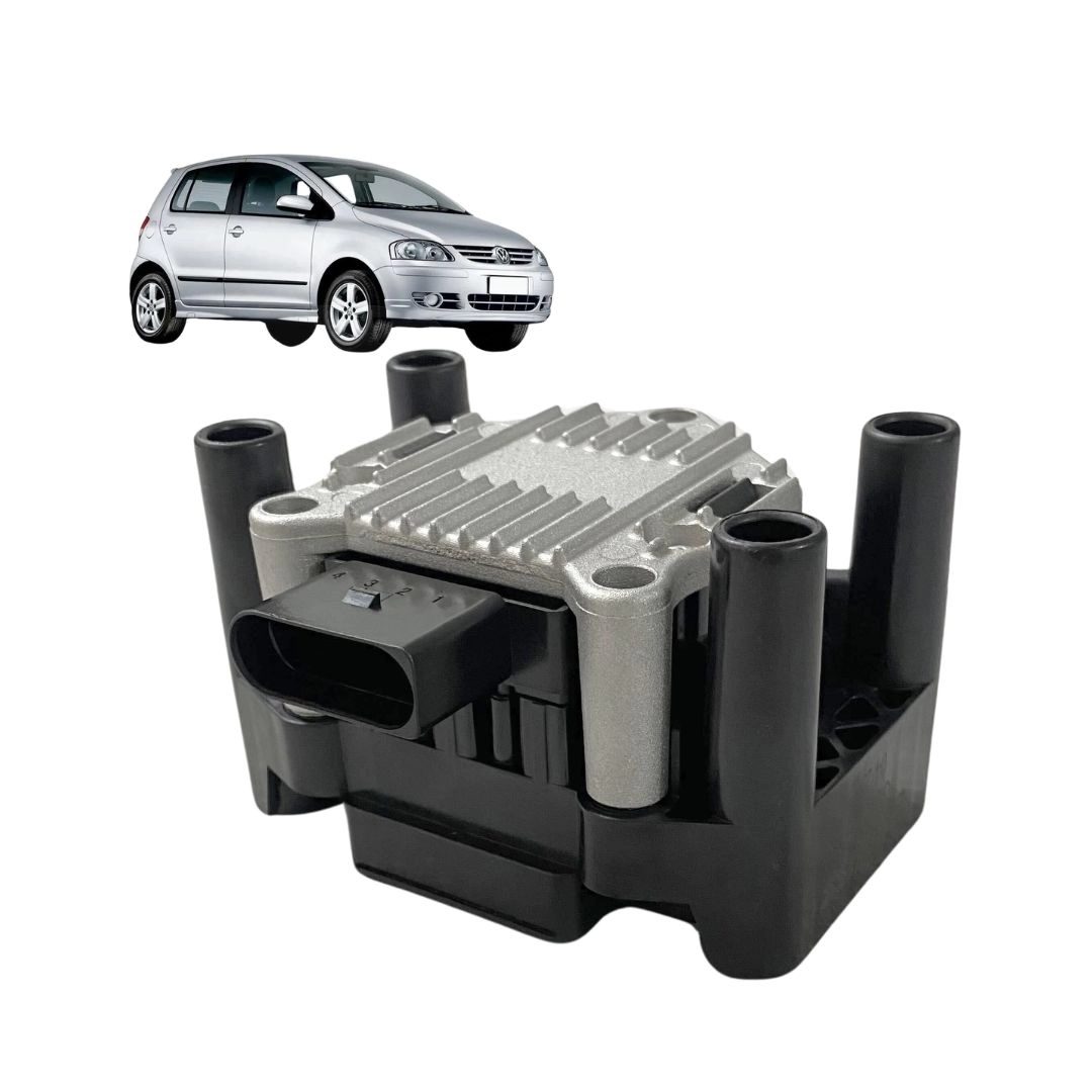 Bobina Ignição Para Fox 1.6 2003 a 2021 Fox 1.0 2003 a 2008