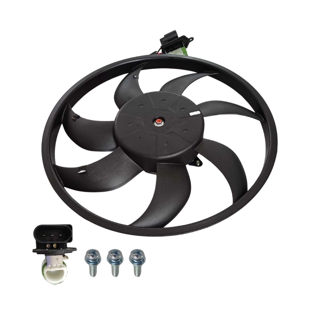 Ventoinha Radiador e Modulo Para Up 2014 a 2016 Com Ar