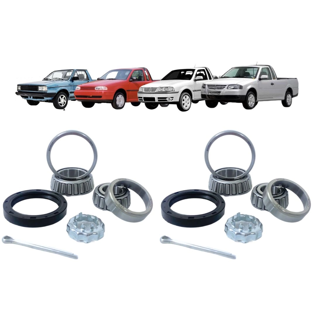 Kit 2 Rolamento Roda Traseira Para Saveiro G1 G2 G3 G4 ZEN