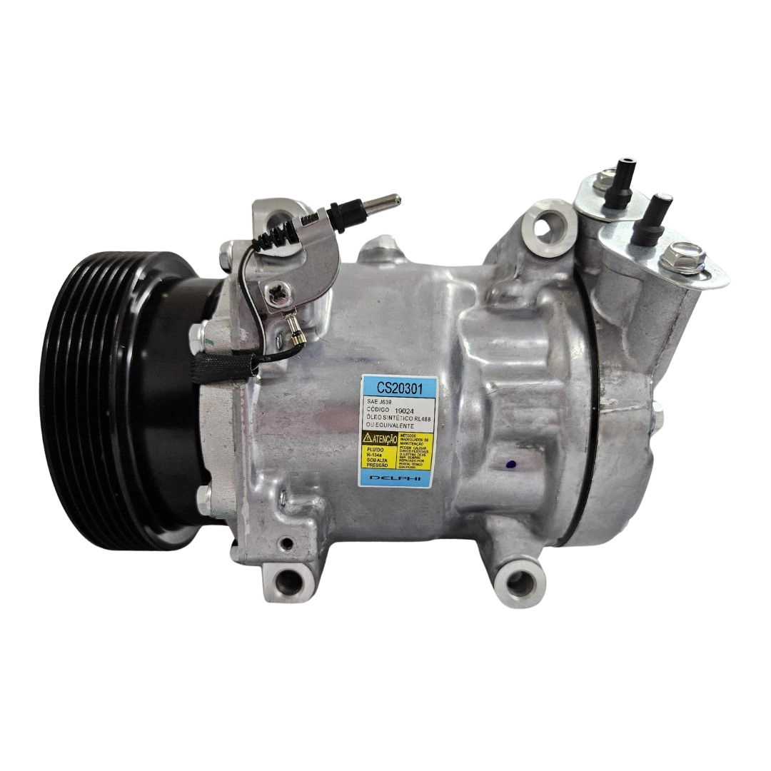 Compressor Ar Condicionado Para Megane 1.6 1999 a 2006 6PK