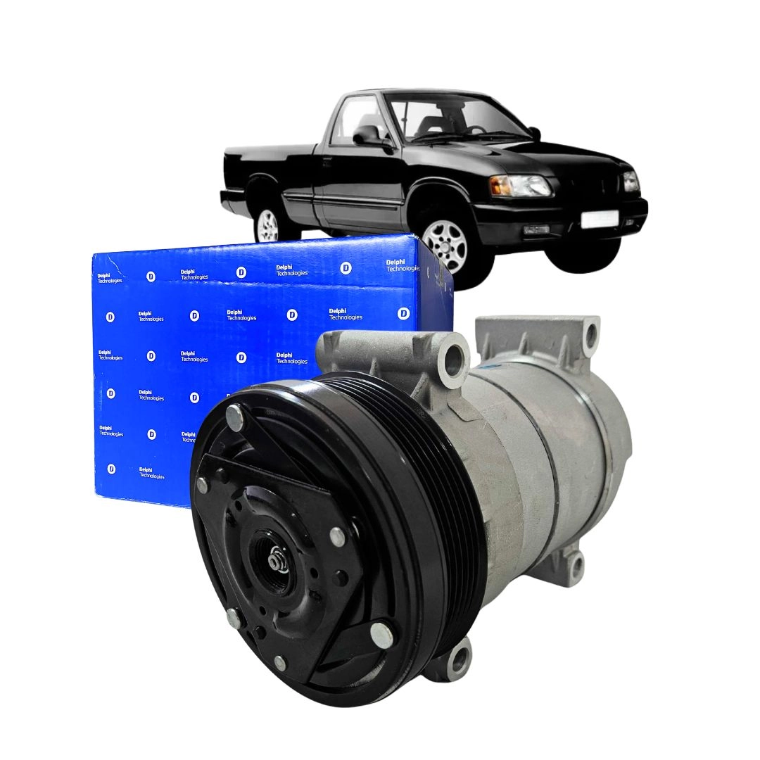 Compressor Ar Para Chevrolet S10 Blazer 4.3 V6 1996 a 2006 Delphi M100013