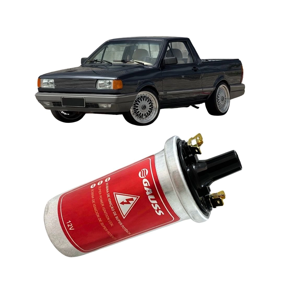 Bobina Ignição 12v Para Saveiro 1.6 1983 a 1992 542905115