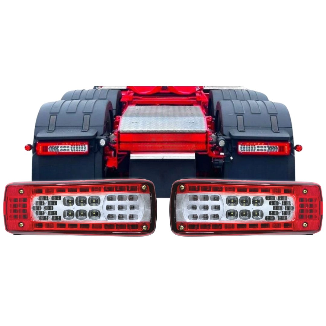 Par Lente Lanterna Traseira Compativel Volvo FH VM FM 16