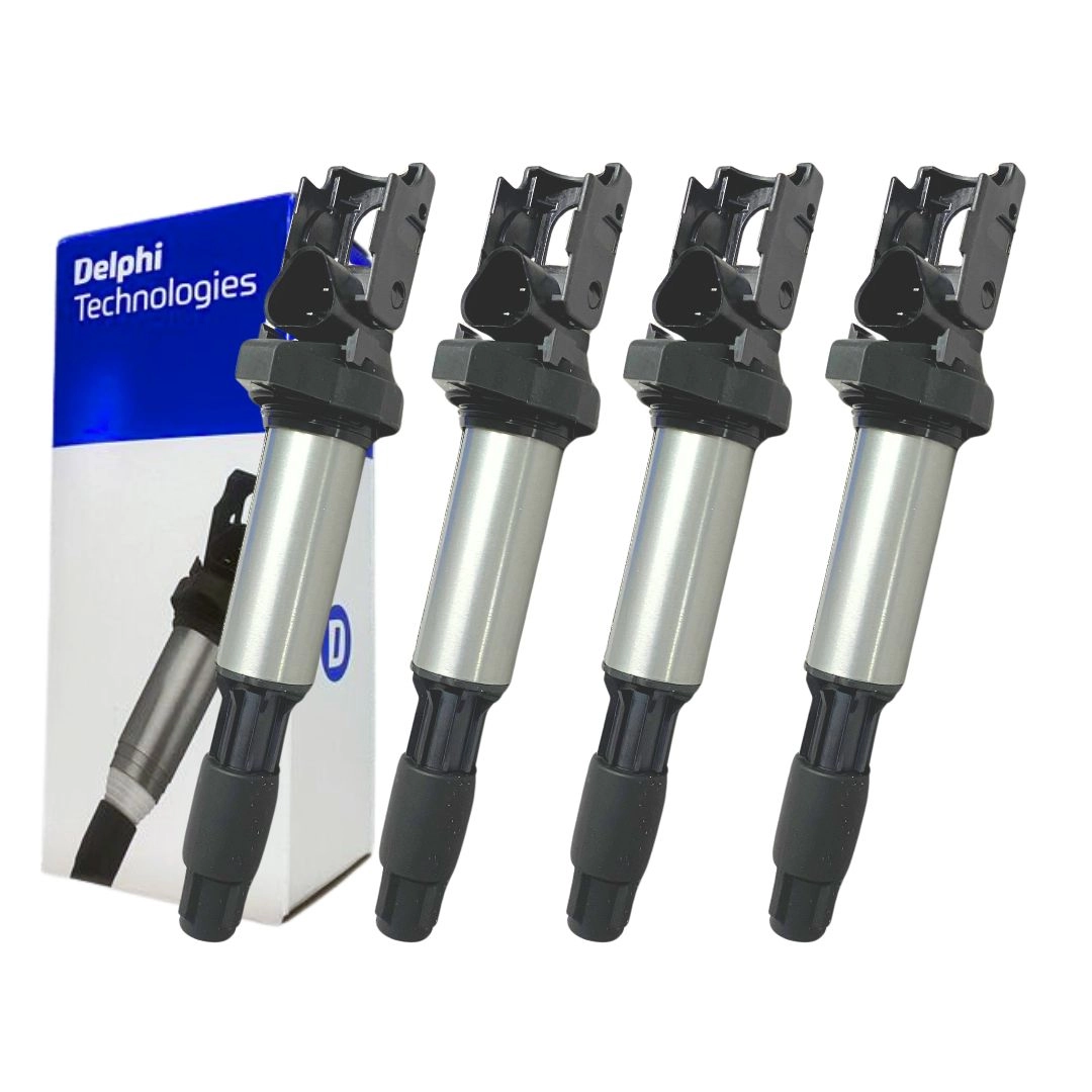 Kit 4 Bobina Ignição Para Citroen C4 Lounge 1.6 2013 a 2022