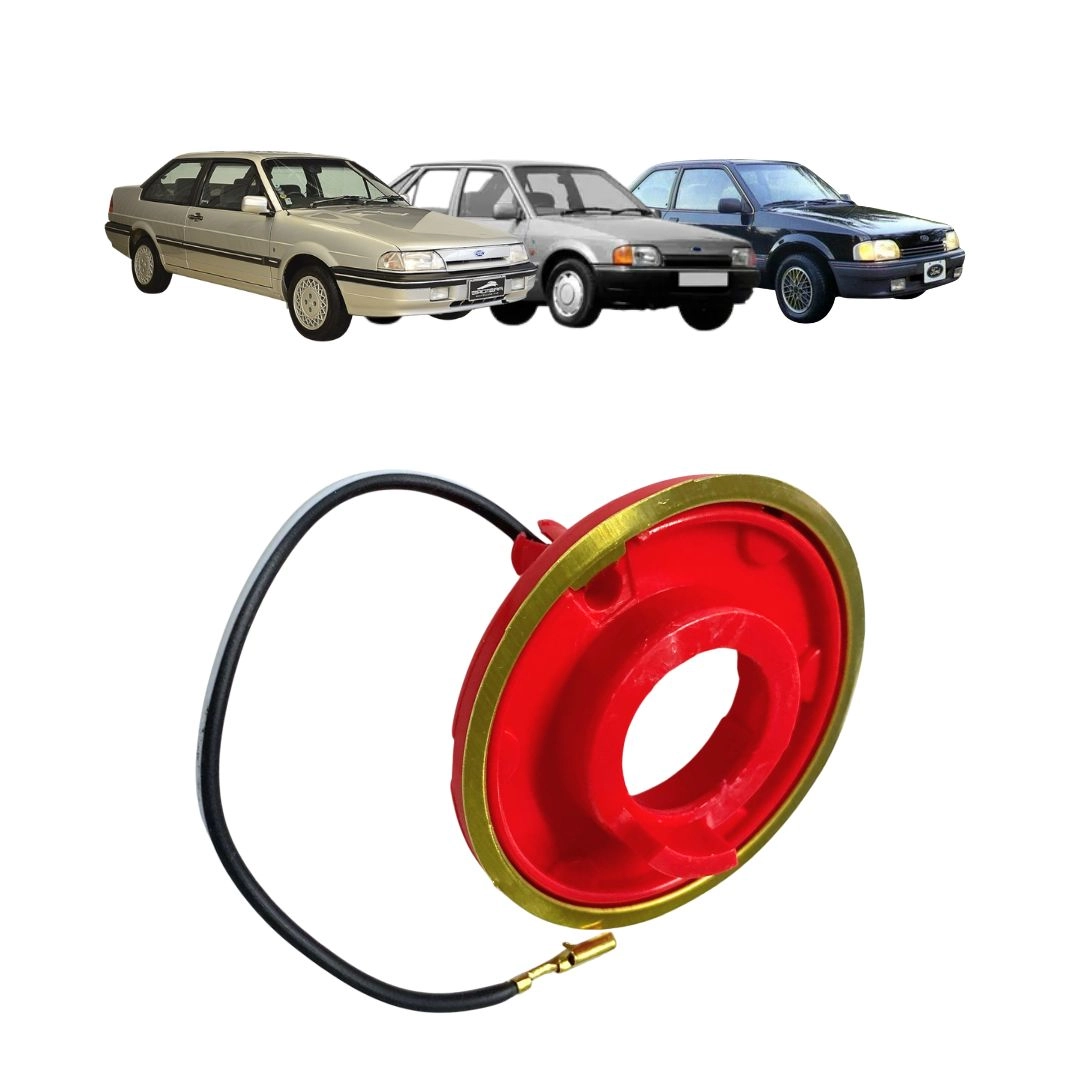 Came Buzina Contato Volante Para Ford Versailles Escort