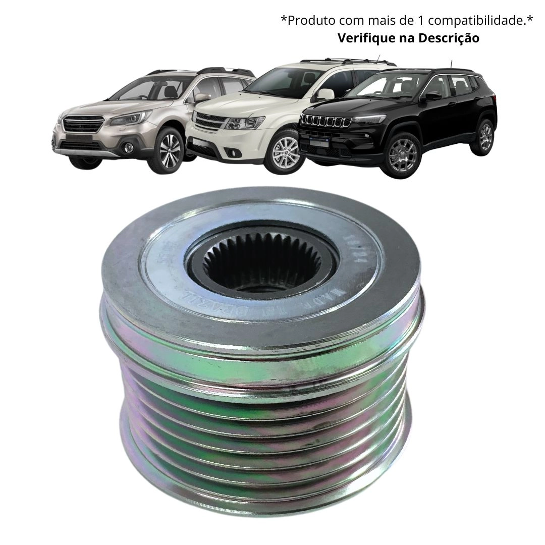 Polia Roda Livre Alternador Freemont Compass ZEN Z5507