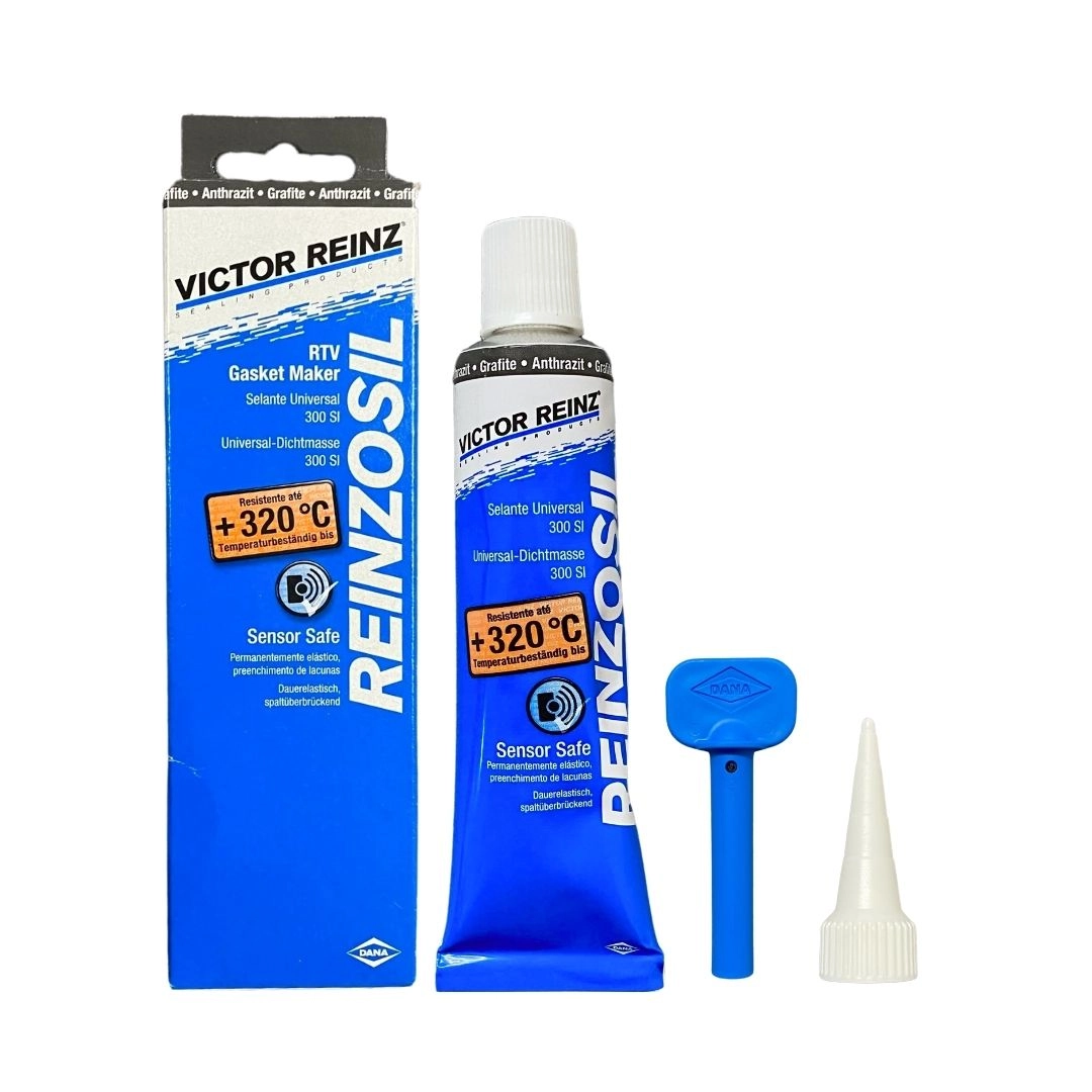 Cola Silicone Reinzosil Alta Temperatura Para Carter do Óleo