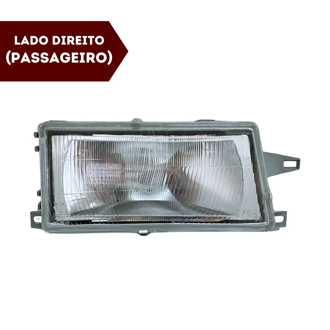 Farol Principal Para Fiat Uno Fiorino 91 a 04 Vidro Direito Farol Principal Para Fiat Uno Fiorino 91 a 04 Vidro Direito