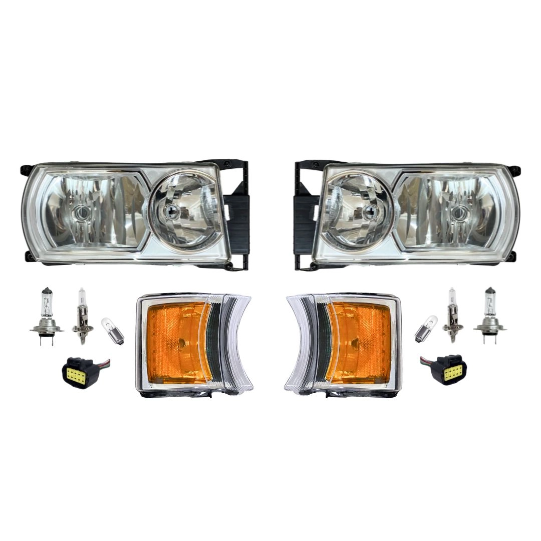 Kit Farol e Lanterna Pisca Seta ParaScania S5 PGR LED Kit Farol e Lanterna Pisca Seta ParaScania S5 PGR LED